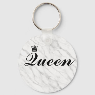Llavero de corona de reina