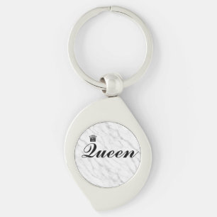 Llavero de corona de reina