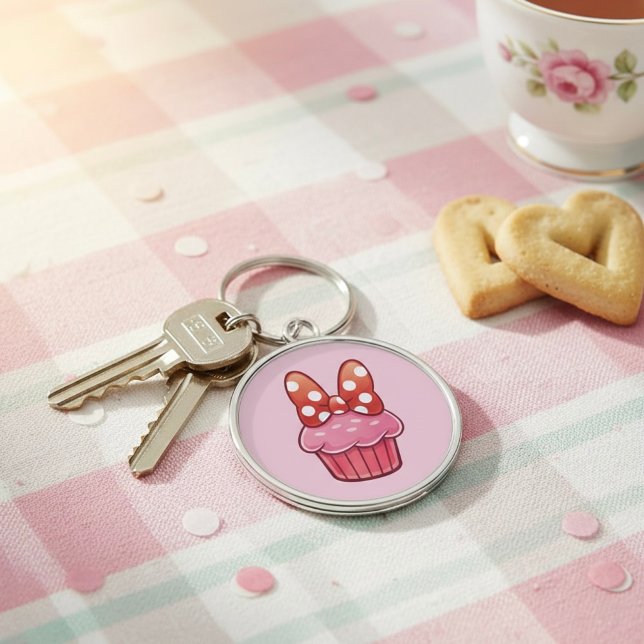 Llavero de Cupcake (Subido por el creador)