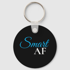 Llavero de Declaración de Expresión Azul Smart AF