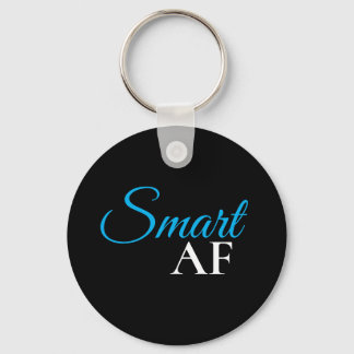 Llavero de Declaración de Expresión Azul Smart AF