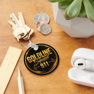 Llavero de despachador de emergencias - GoldLineSq