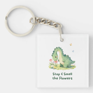 Llavero de Dinosaurio Adorable – Detente a Oler la