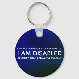 Llavero de Discapacidad Primero la Identidad