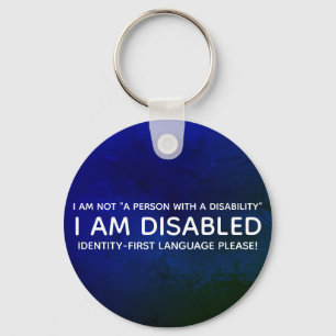 Llavero de Discapacidad Primero la Identidad