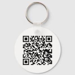 Llavero de diseño de código QR