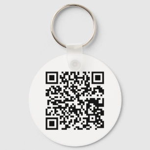Llavero de diseño de código QR