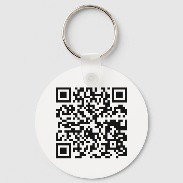 Llavero de diseño de código QR (Anverso)