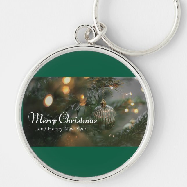 Llavero de diseño de Navidad (Frente)