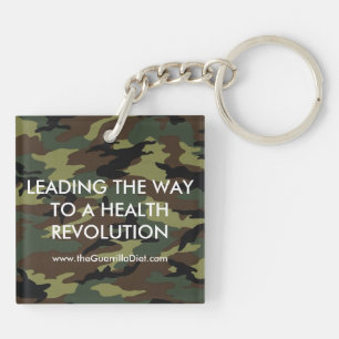 Llavero (de doble cara) de la dieta de la