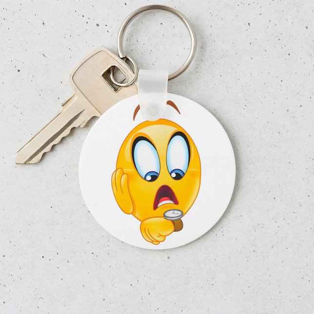 Llavero de Emoji Estresado (Subido por el creador)