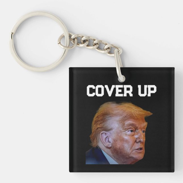 Llavero de encubrimiento de Trump (Frente)