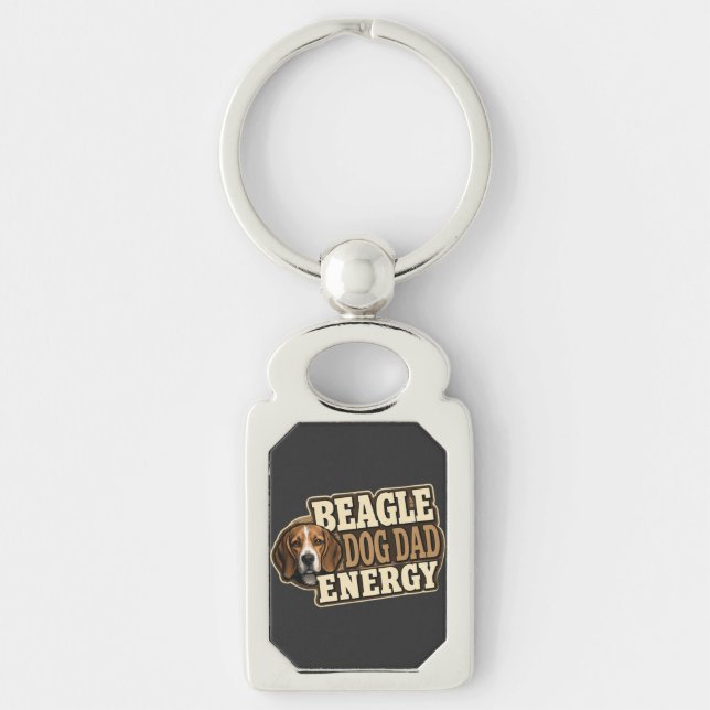 Llavero de Energía de Papá Beagle (Anverso)