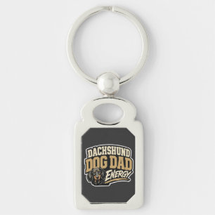 Llavero de energía de papá perro Dachshund