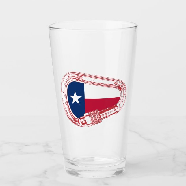 Llavero de escalada en bandera de Texas (Anverso)
