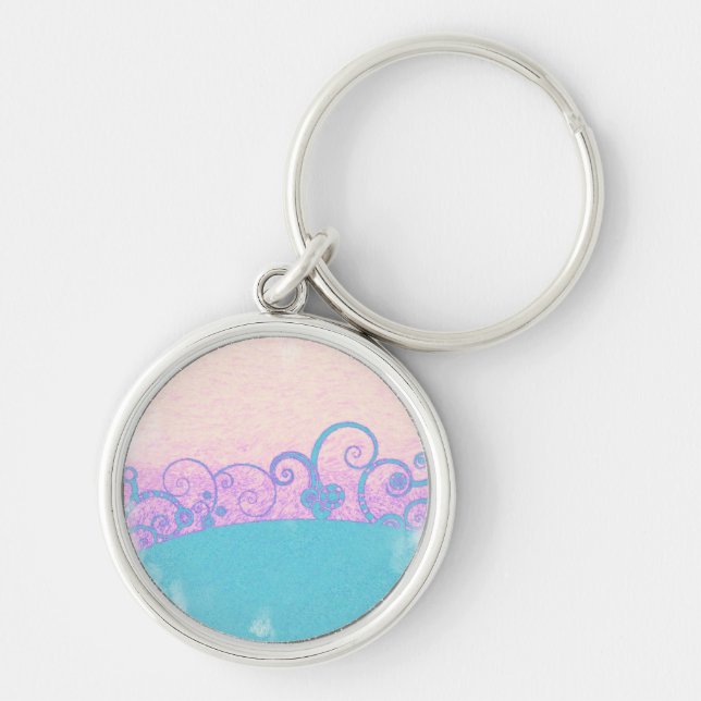 llavero de fantasía grunge pastel (Frente)