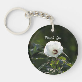 Llavero de Flor Blanca