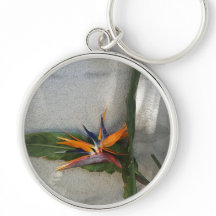 llavero de flor de estrelitzia