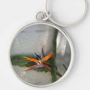 llavero de flor de estrelitzia