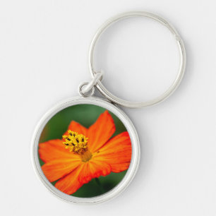 Llavero de Flor Naranja