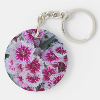 Llavero de Flor Rosa
