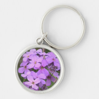 Llavero de Flores Moradas