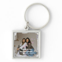 Llavero de Foto con Amor Materno Personalizado