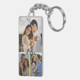 Llavero de Foto de Pareja Personalizado