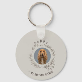 Llavero de Foto de Perro Personalizado | Recuerdo 