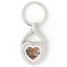 Llavero de Foto Romántica Personalizado