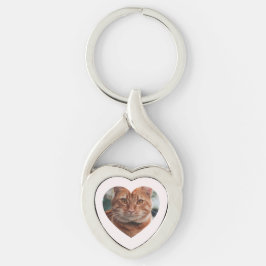 Llavero de Foto Romántica Personalizado