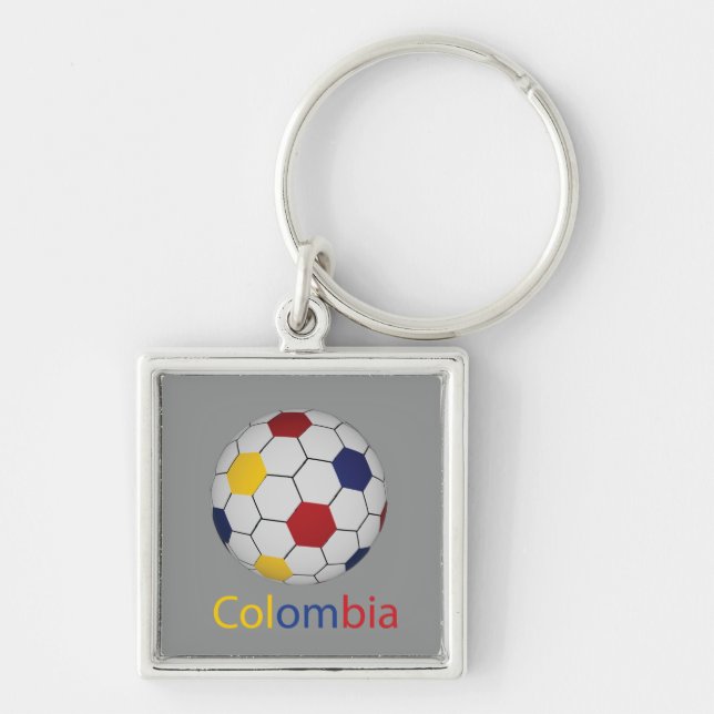 Llavero de fútbol de Colombia (Frente)