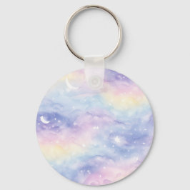Llavero de Galaxia de Cielo Pastel