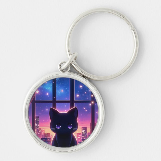 Llavero de gato (Frente)