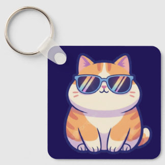 Llavero de Gato Genial – Personalidad de Tamaño de