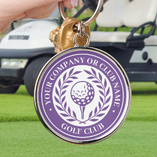 Llavero de Golf Clásico con Nombre Personalizado M