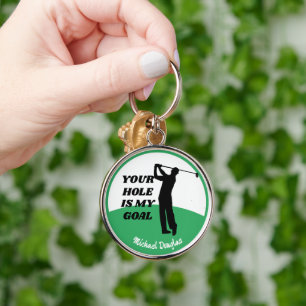 Llavero de Golf Personalizado - Regalo de Golf Div