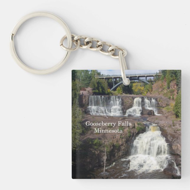 Llavero de Gooseberry Falls (Frente)