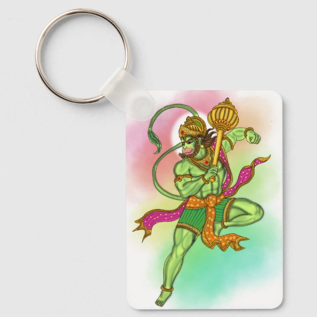 Llavero de Hanuman Volador (Anverso)