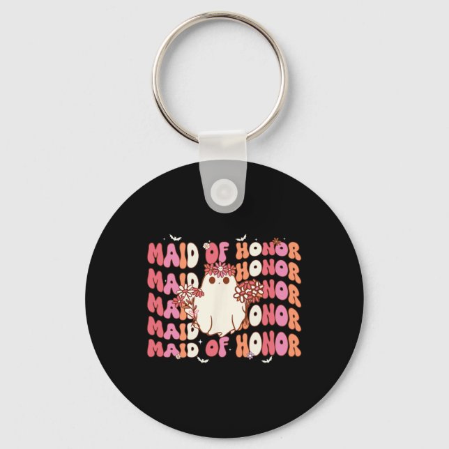 Llavero De Honor Ghost Halloween Spooky Bachelorette (Anverso)