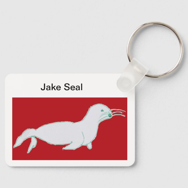 Llavero de Identidad de Jake Seal (Anverso)