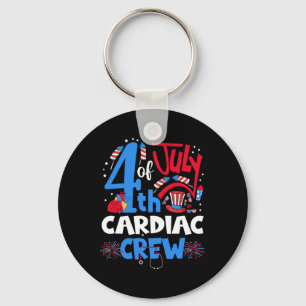Llavero De Julio Equipo Cardíaco Enfermera Cardiaca Feliz