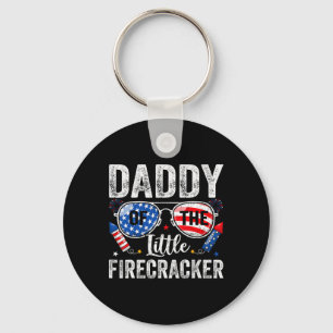 Llavero De Julio Padre De Cumpleaños Del Pequeño Firecrack