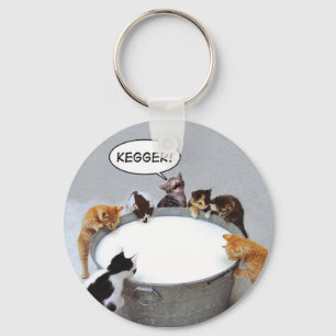 Llavero de Kegger del gato