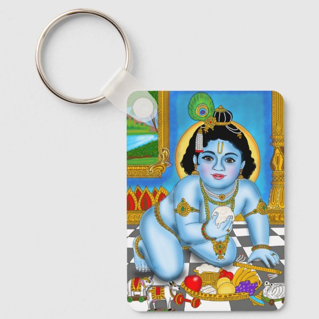 Llavero de Krishna Niño (Anverso)