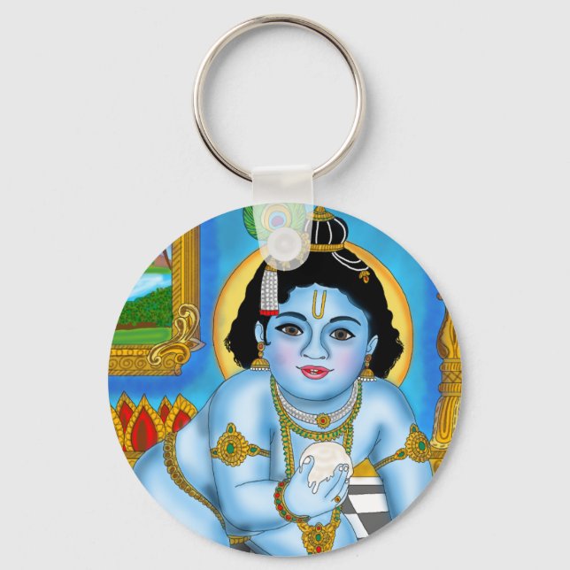 Llavero de Krishna Niño (Anverso)