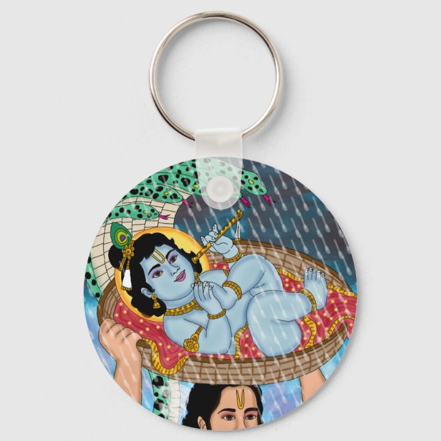 Llavero de Krishna & Vasudeva (Anverso)