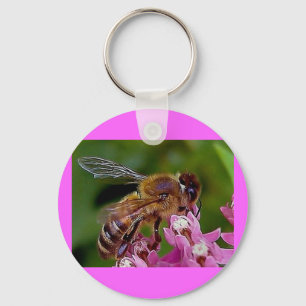 Llavero de la abeja de la miel
