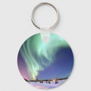 Llavero de la aurora boreal