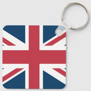 Llavero de la bandera británica Union Jack